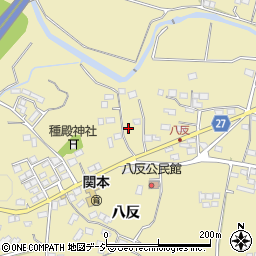 茨城県北茨城市関本町八反83周辺の地図