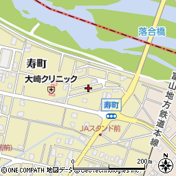 富山県魚津市寿町2-7周辺の地図