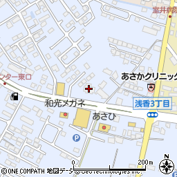 ライトオン大田原店周辺の地図