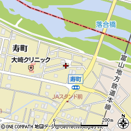 富山県魚津市寿町2-4周辺の地図