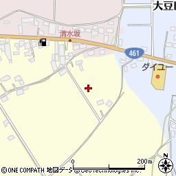 栃木県大田原市狭原1074-2周辺の地図