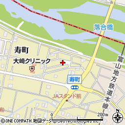 富山県魚津市寿町2-14周辺の地図