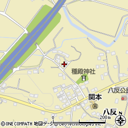 茨城県北茨城市関本町八反184周辺の地図