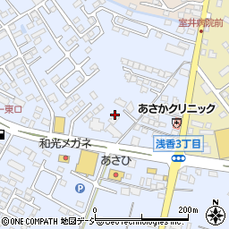 株式会社足利銀行　大田原ローンセンター周辺の地図