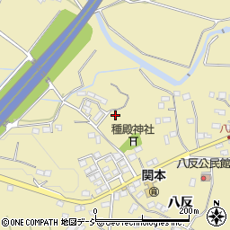 茨城県北茨城市関本町八反178周辺の地図
