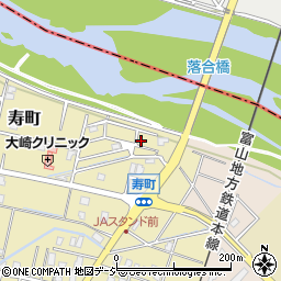 富山県魚津市寿町2-28周辺の地図