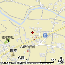 茨城県北茨城市関本町八反69周辺の地図