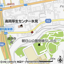 七軒町公民館周辺の地図