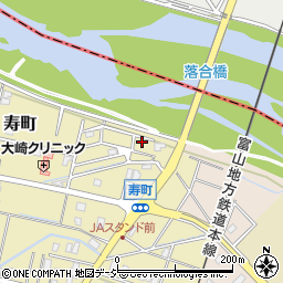 富山県魚津市寿町2-42周辺の地図