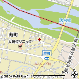 富山県魚津市寿町2-32周辺の地図