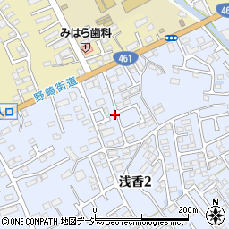 パークタウン浅香公園周辺の地図