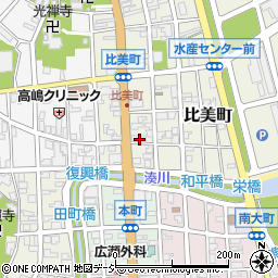 富山県氷見市比美町6-15周辺の地図