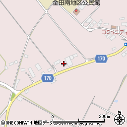 栃木県大田原市南金丸1984周辺の地図