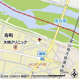 富山県魚津市寿町2-43周辺の地図