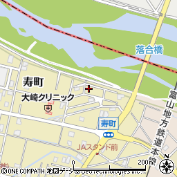 富山県魚津市寿町2-48周辺の地図