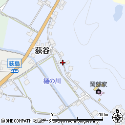 石川県羽咋郡宝達志水町荻谷ニ周辺の地図