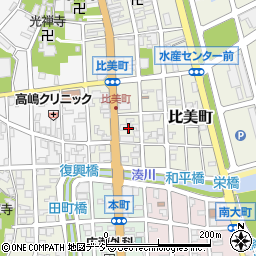 富山県氷見市比美町6周辺の地図