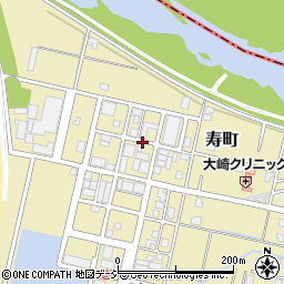 富山県魚津市寿町周辺の地図