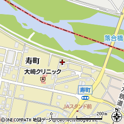 富山県魚津市寿町2-54周辺の地図