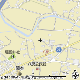 茨城県北茨城市関本町八反68周辺の地図