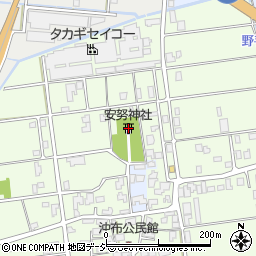 安努神社周辺の地図