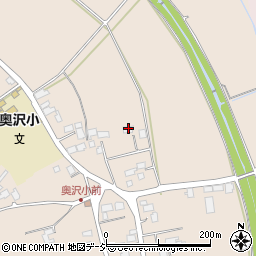 栃木県大田原市奥沢243周辺の地図