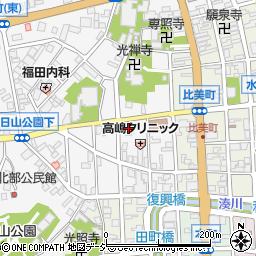 富山第一銀行氷見支店周辺の地図