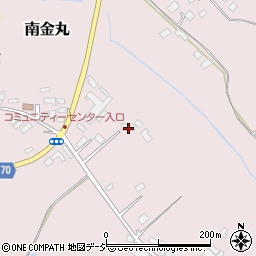 栃木県大田原市南金丸2122-1周辺の地図