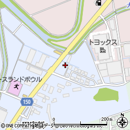 富山県黒部市田家新307周辺の地図