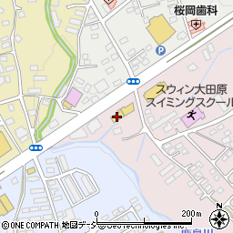 ＴＳＵＴＡＹＡハートランド大田原店周辺の地図