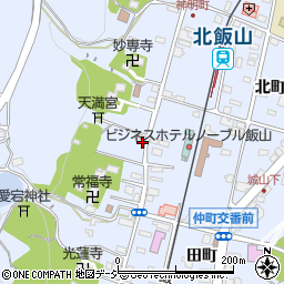 長野県飯山市飯山神明町3096周辺の地図