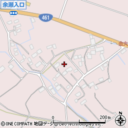 栃木県大田原市南金丸1310周辺の地図