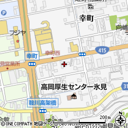 頭川証券氷見支店周辺の地図
