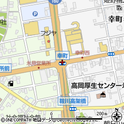 幸町周辺の地図