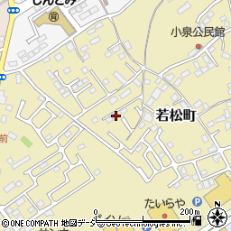 栃木県大田原市若松町463-8周辺の地図