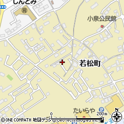 〒324-0054 栃木県大田原市若松町の地図