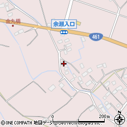 栃木県大田原市南金丸1341周辺の地図