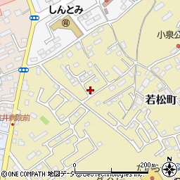 栃木県大田原市若松町437-33周辺の地図