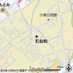 栃木県大田原市若松町483周辺の地図