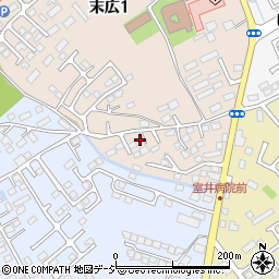 栃木県大田原市末広1丁目3609-6周辺の地図