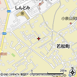 栃木県大田原市若松町437-36周辺の地図