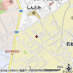 栃木県大田原市若松町437-11周辺の地図