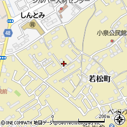 栃木県大田原市若松町437-37周辺の地図