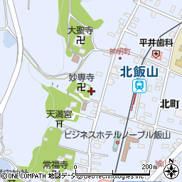 長野県飯山市飯山神明町3124周辺の地図