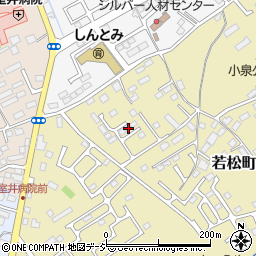 栃木県大田原市若松町437-21周辺の地図