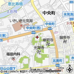 圓照寺周辺の地図