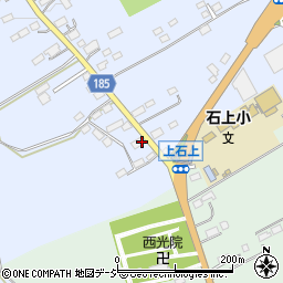 栃木県大田原市上石上2017周辺の地図