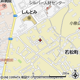 栃木県大田原市若松町437-22周辺の地図