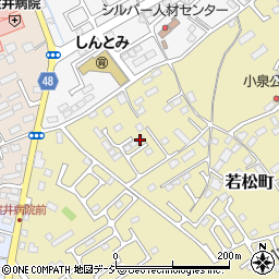 栃木県大田原市若松町437-22周辺の地図