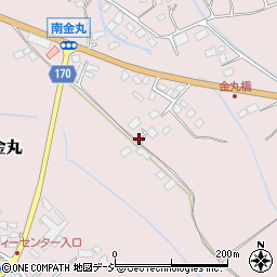 栃木県大田原市南金丸1465-1周辺の地図